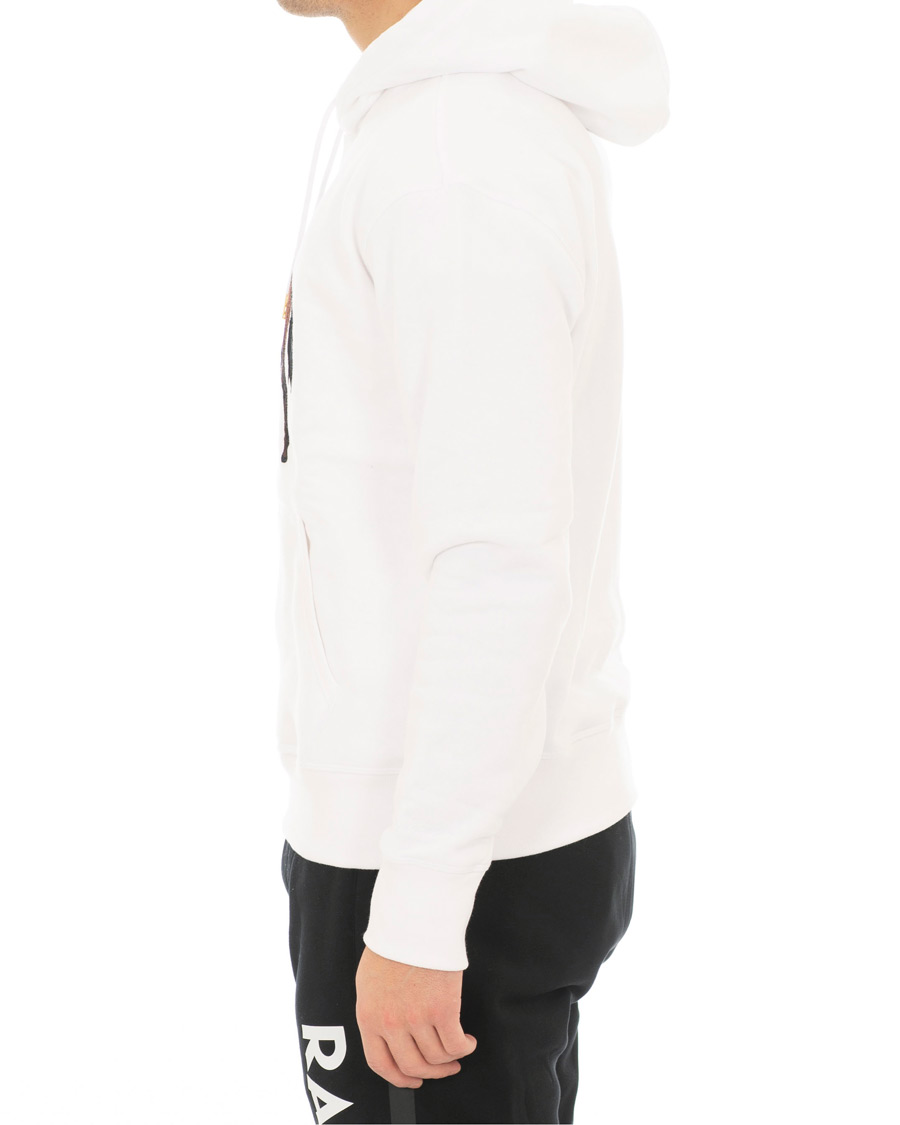 Heren | Truien | Ralph Lauren Purple Label | Standing Horse Hoodie Optic White