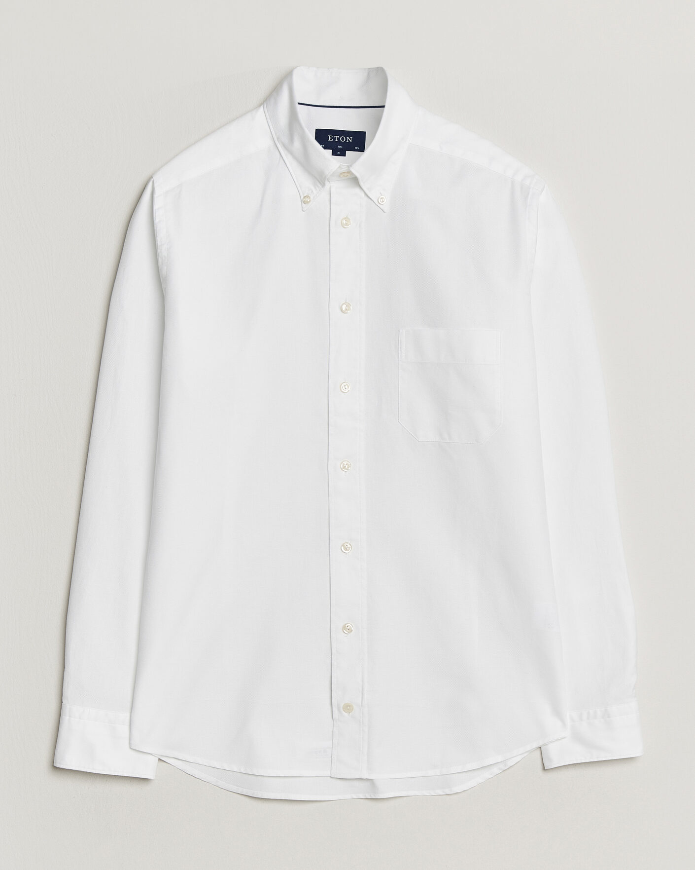 Heren | Overhemden | Eton | Slim Fit Royal Oxford Button Down White
