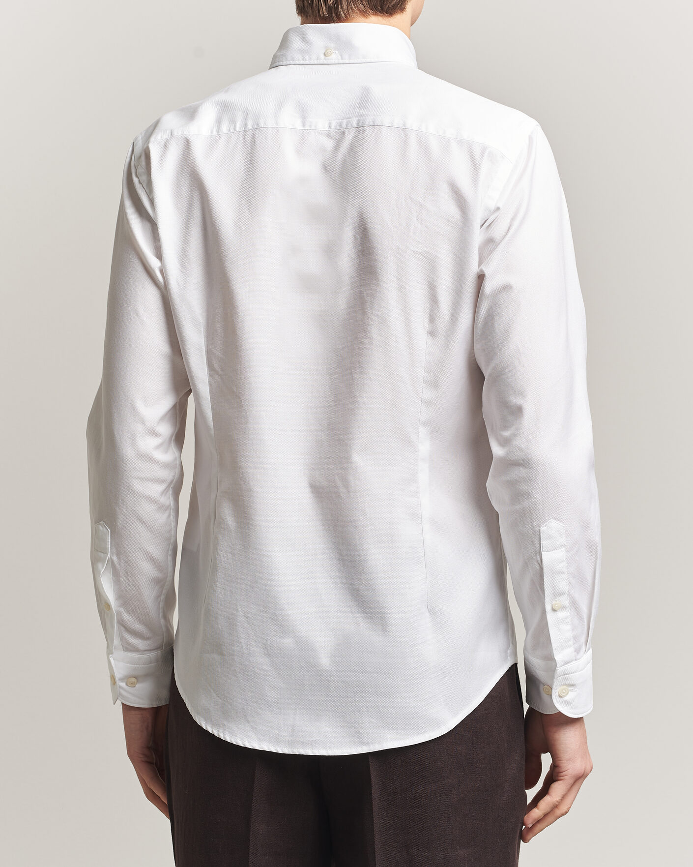 Heren | Overhemden | Eton | Slim Fit Royal Oxford Button Down White
