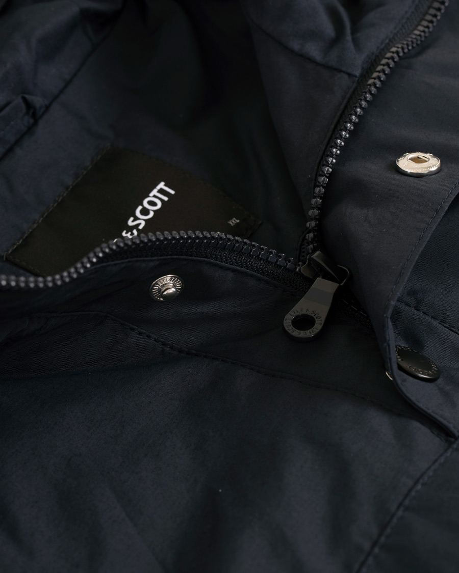 Heren | Jassen | Lyle & Scott | Pullover Anorak Jacket Dark Navy