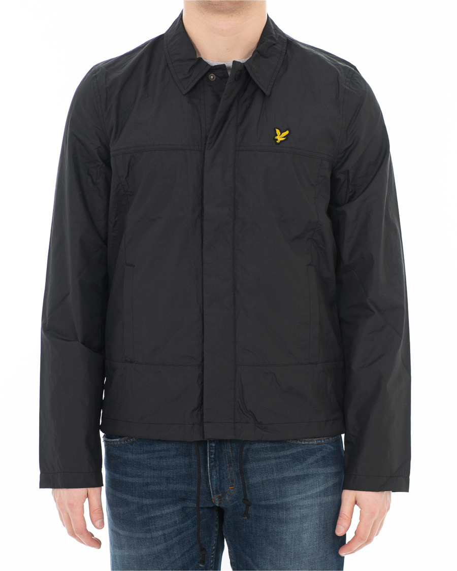 Heren | Jassen | Lyle & Scott | Coach Shirt Jacket Dark Navy