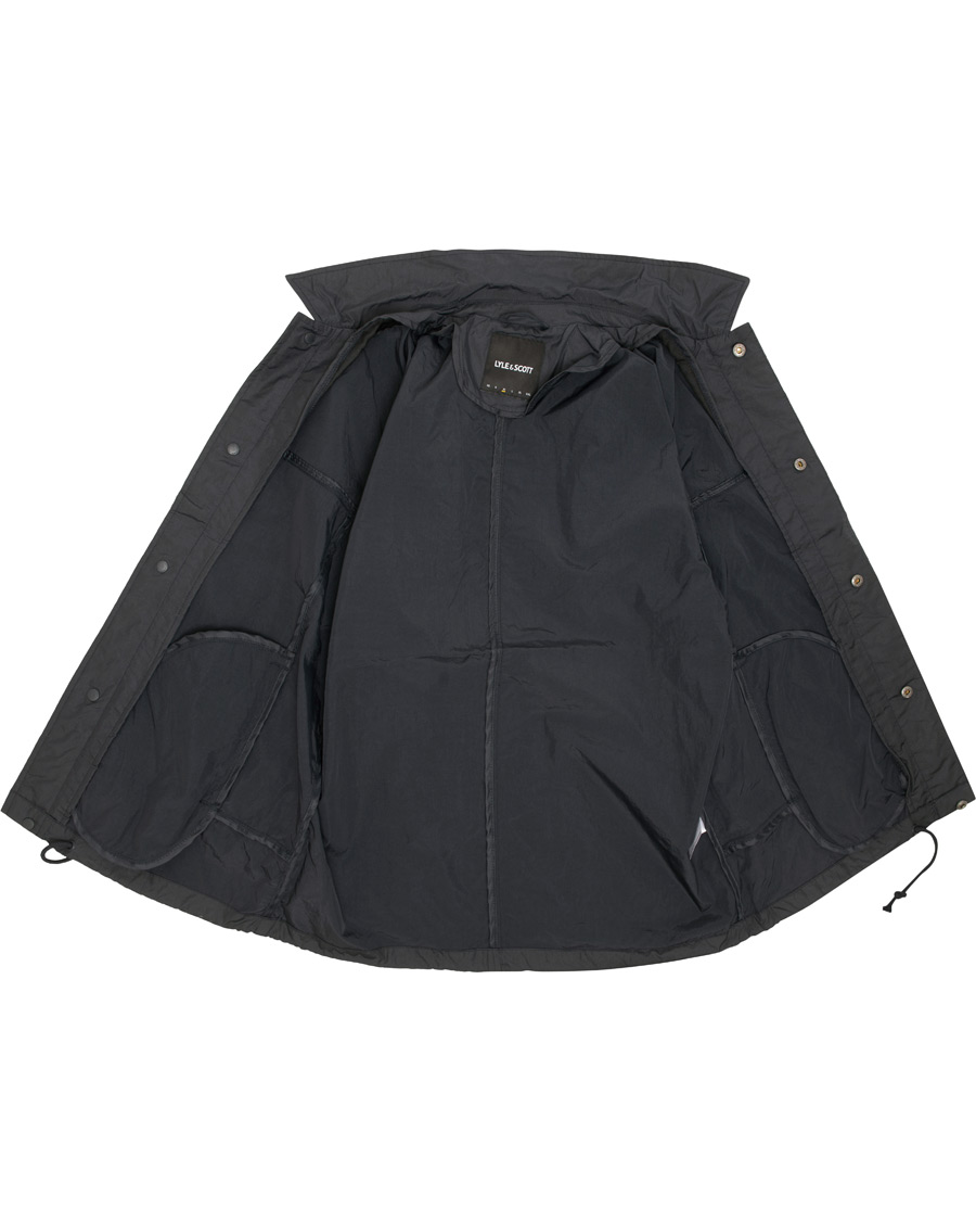 Heren | Jassen | Lyle & Scott | Coach Shirt Jacket Dark Navy