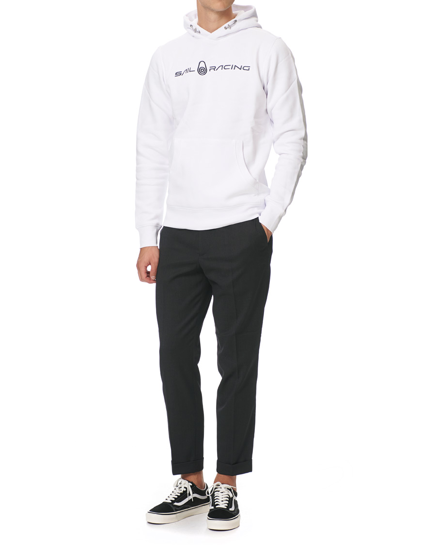 Heren | Truien | Sail Racing | Bowman Hoodie White