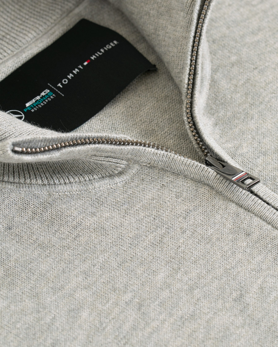 Heren | Truien | Tommy Hilfiger | Mercedes Benz Half Zip Cloud Heather