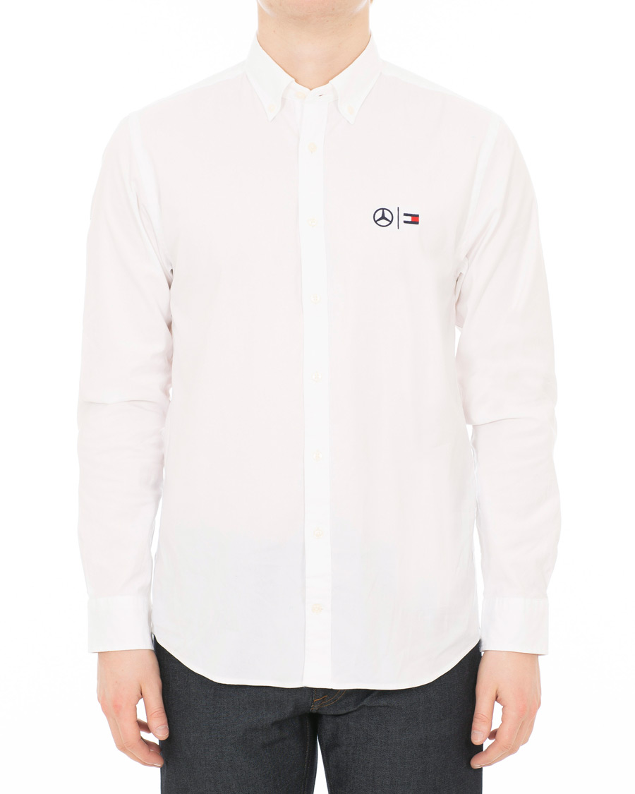 Heren | Overhemden | Tommy Hilfiger | Mercedes Benz Oxford Shirt Bright White