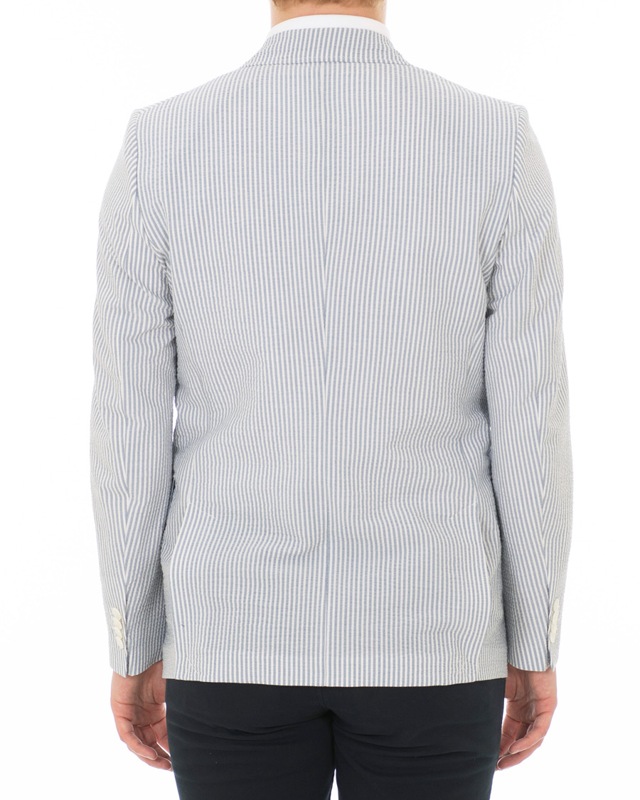 Heren | Blazers | Gant | Seersucker Stripe Blazer Eggshell