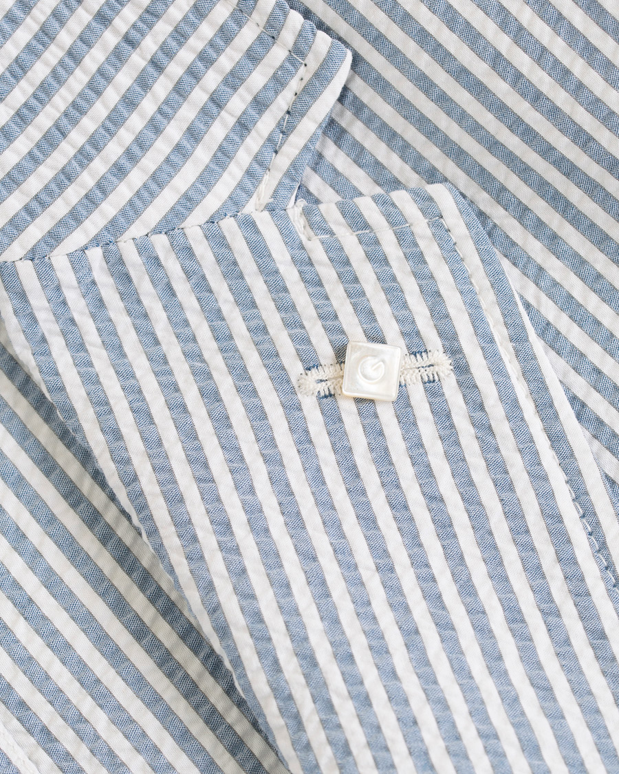 Heren | Blazers | Gant | Seersucker Stripe Blazer Eggshell