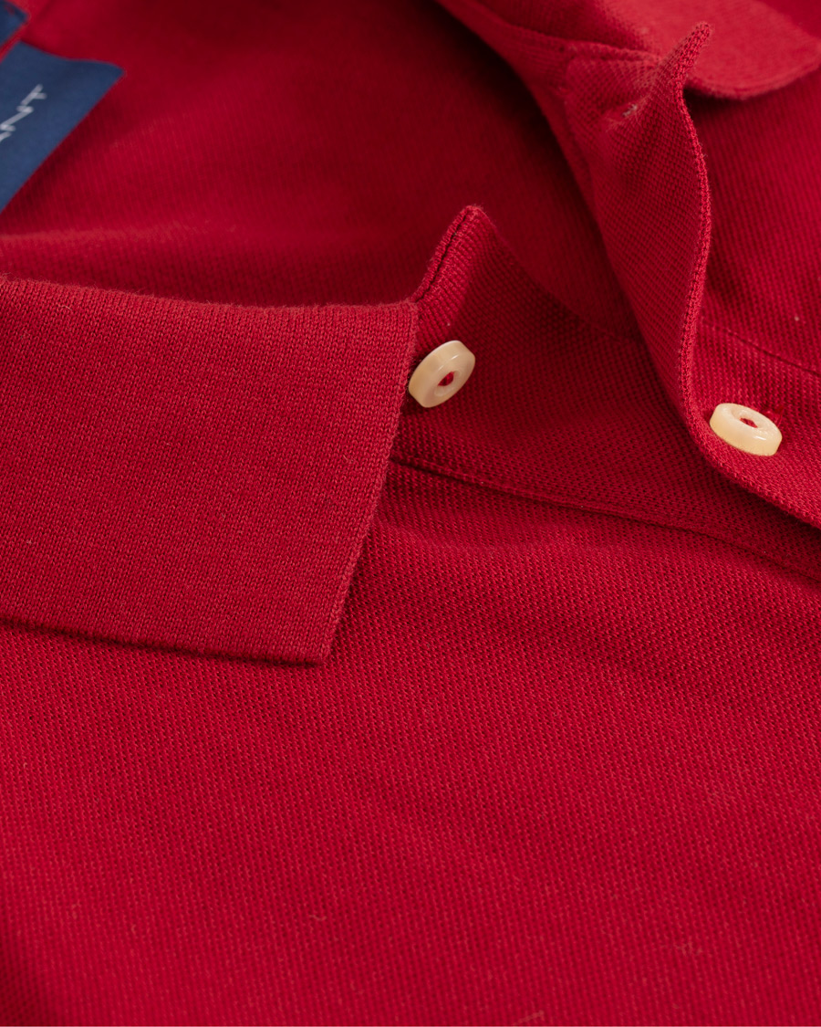 Heren | Polo's | GANT | The Original Polo Mahogany Red