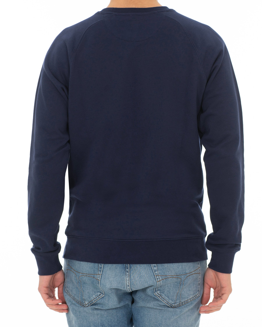 Heren | Truien | GANT | Summer Logo Crew Neck Sweatshirt Evening Blue