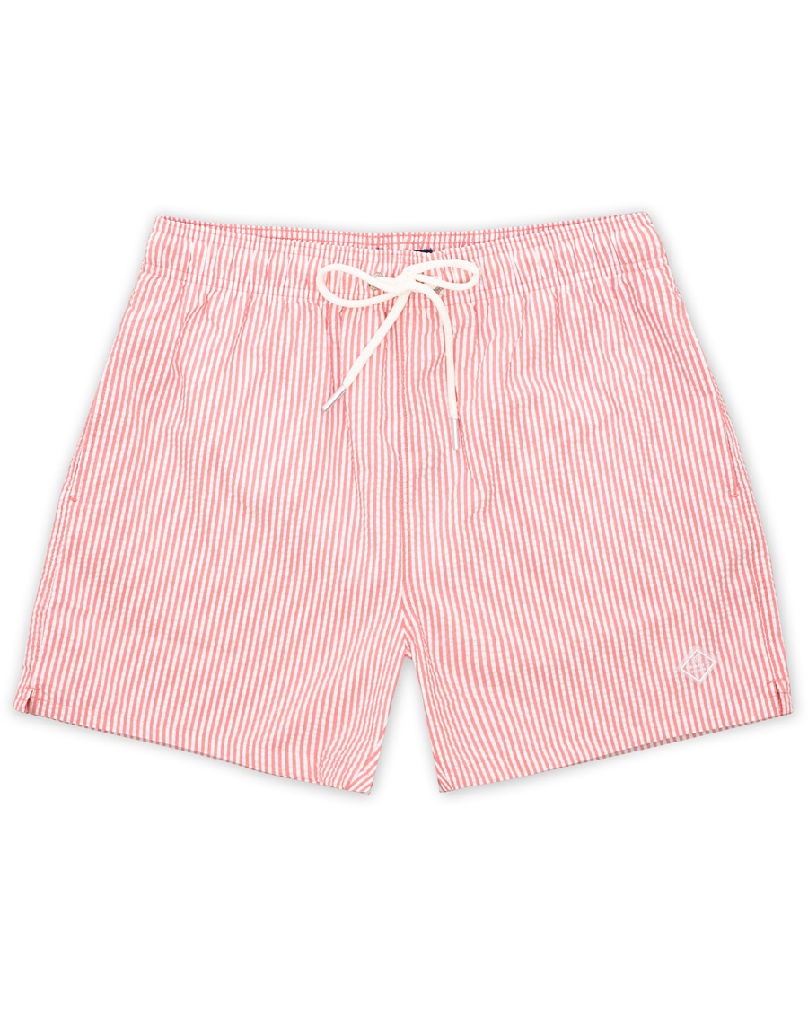 Heren | Zwembroek | GANT | Seersucker Swim Shorts Mineral Red