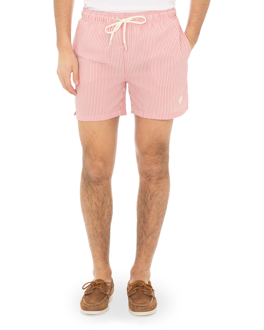 Heren | Zwembroek | GANT | Seersucker Swim Shorts Mineral Red