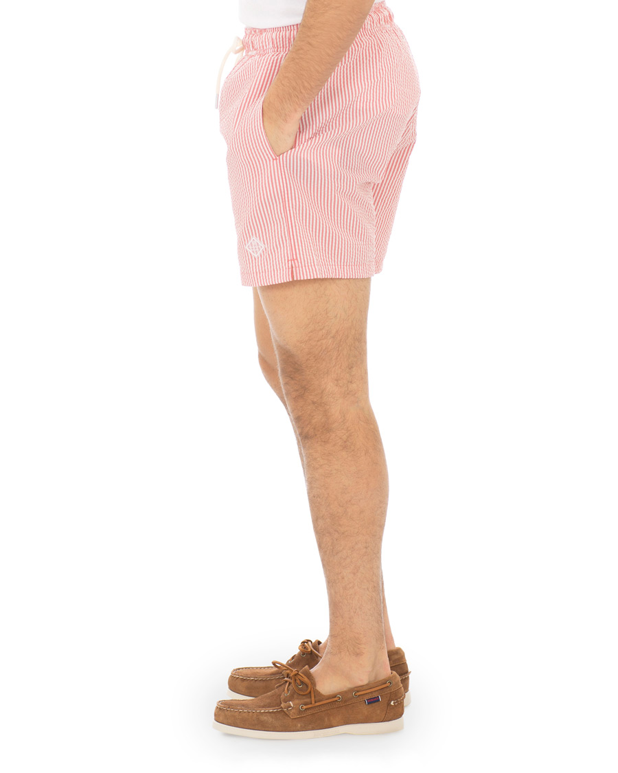 Heren | Zwembroek | GANT | Seersucker Swim Shorts Mineral Red