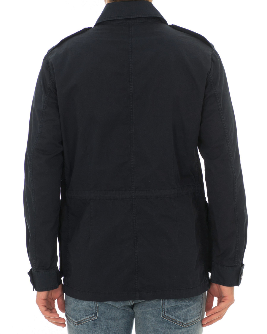 Heren | Jassen | Aspesi | Vancouver Cotton Field Jacket Navy