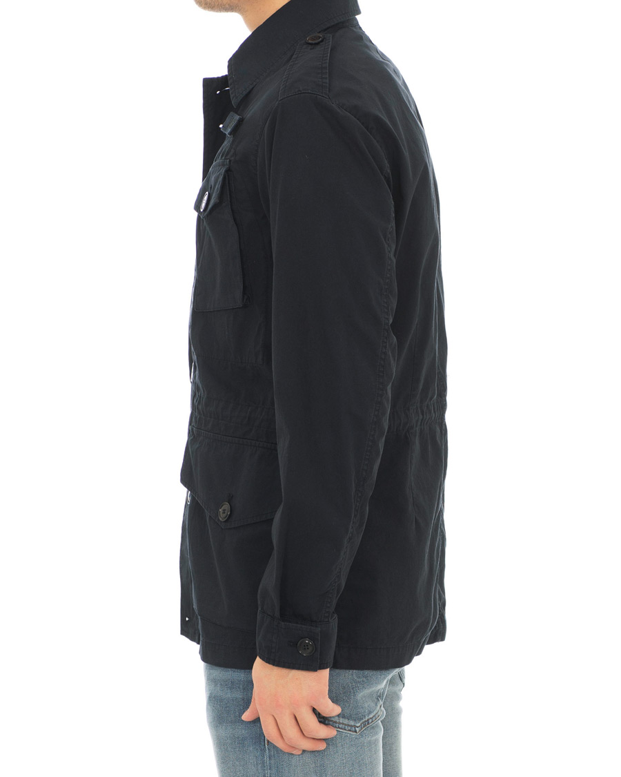 Heren | Jassen | Aspesi | Vancouver Cotton Field Jacket Navy