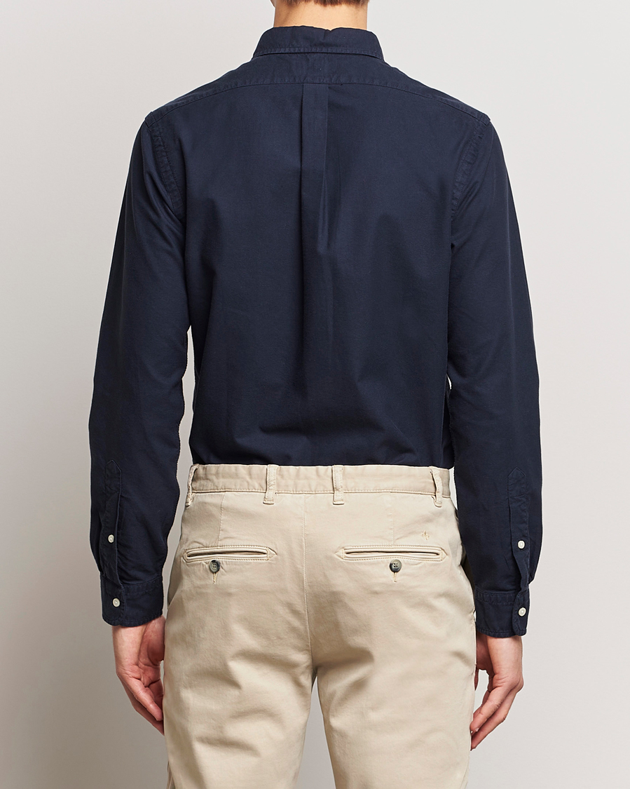 Heren | Overhemden | Polo Ralph Lauren | Slim Fit Garment Dyed Oxford Shirt Navy