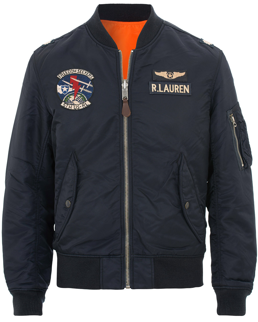 Heren | Jassen | Polo Ralph Lauren | Reversible Bomberjacket Aviator Navy