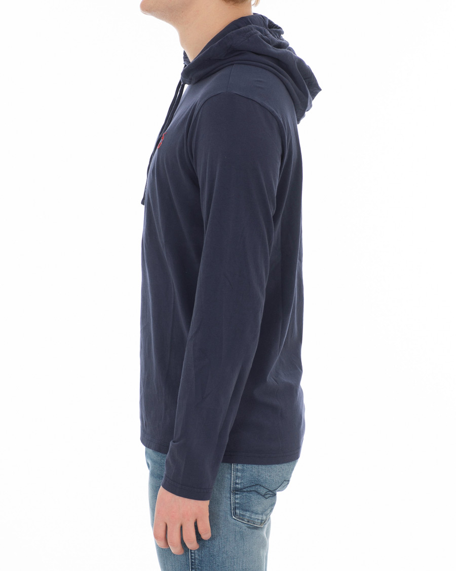 Heren | T-shirts | Polo Ralph Lauren | Long Sleeve Hoodie Newport Navy