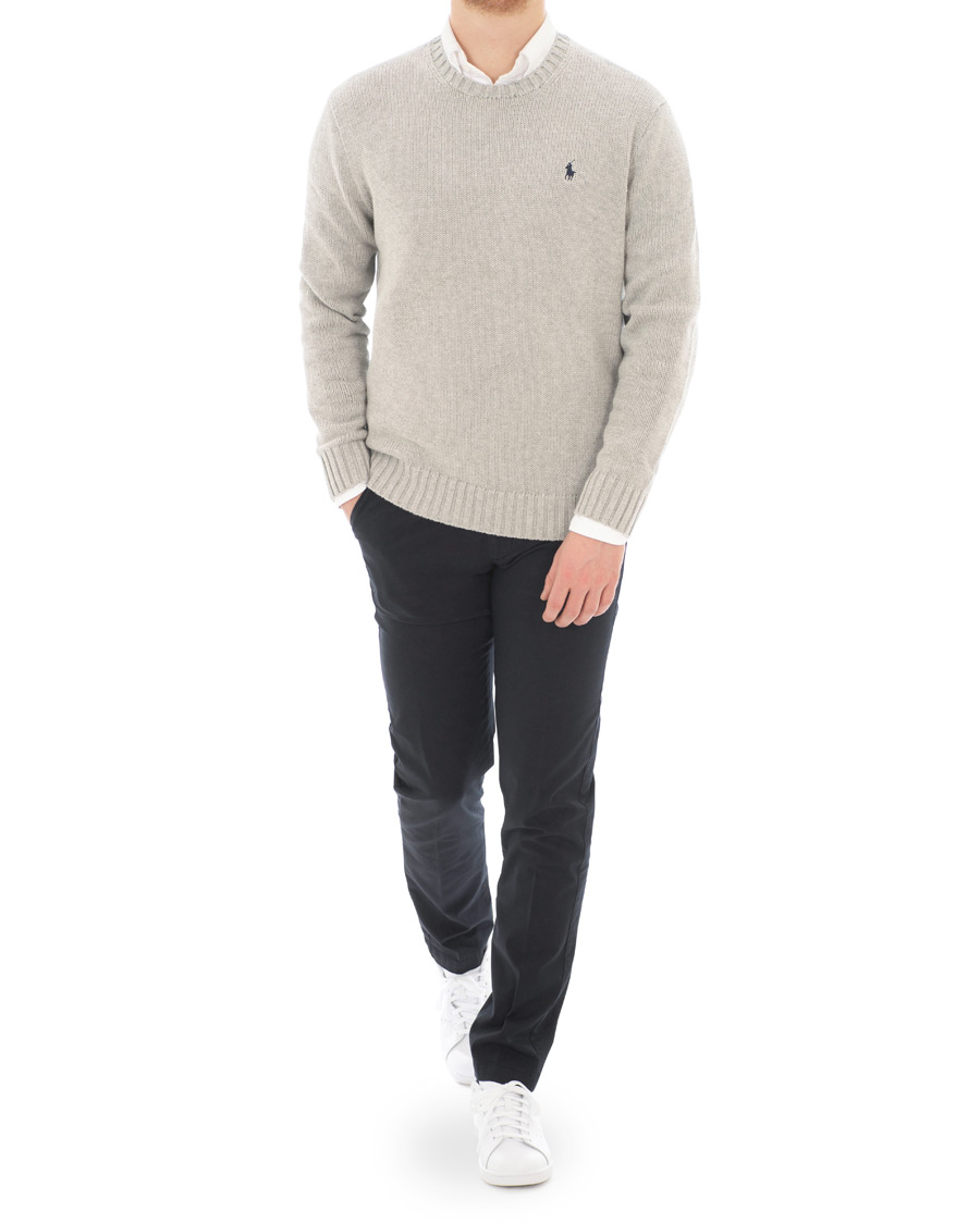 Heren | Truien | Polo Ralph Lauren | Cotton Crew Neck Pullover Andover Grey