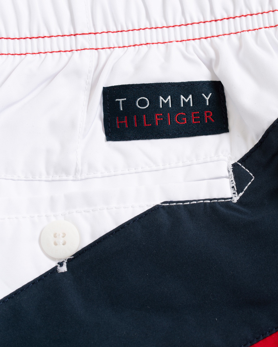 Heren | Zwembroek | Tommy Hilfiger | Tommy Archive Medium Drawstring Tango Red
