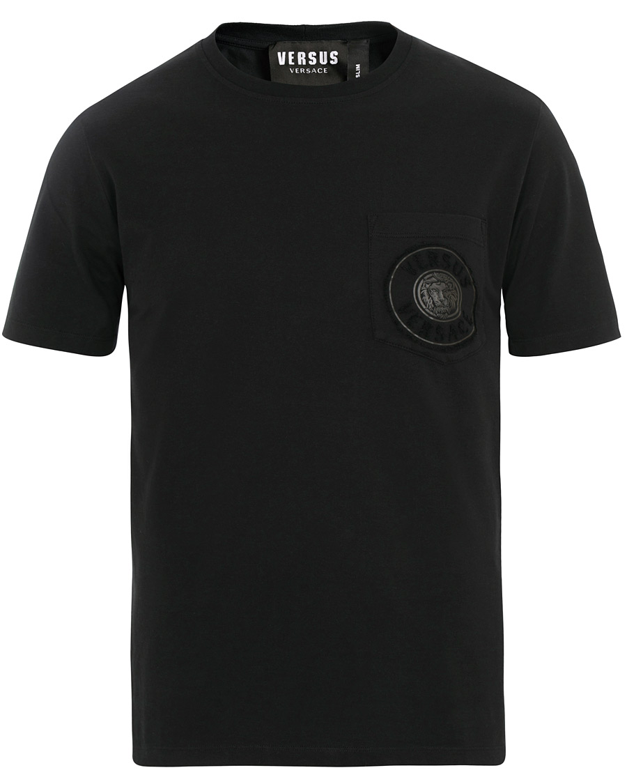 Heren | T-shirts | Versus Versace | Pocket Logo Tee Black