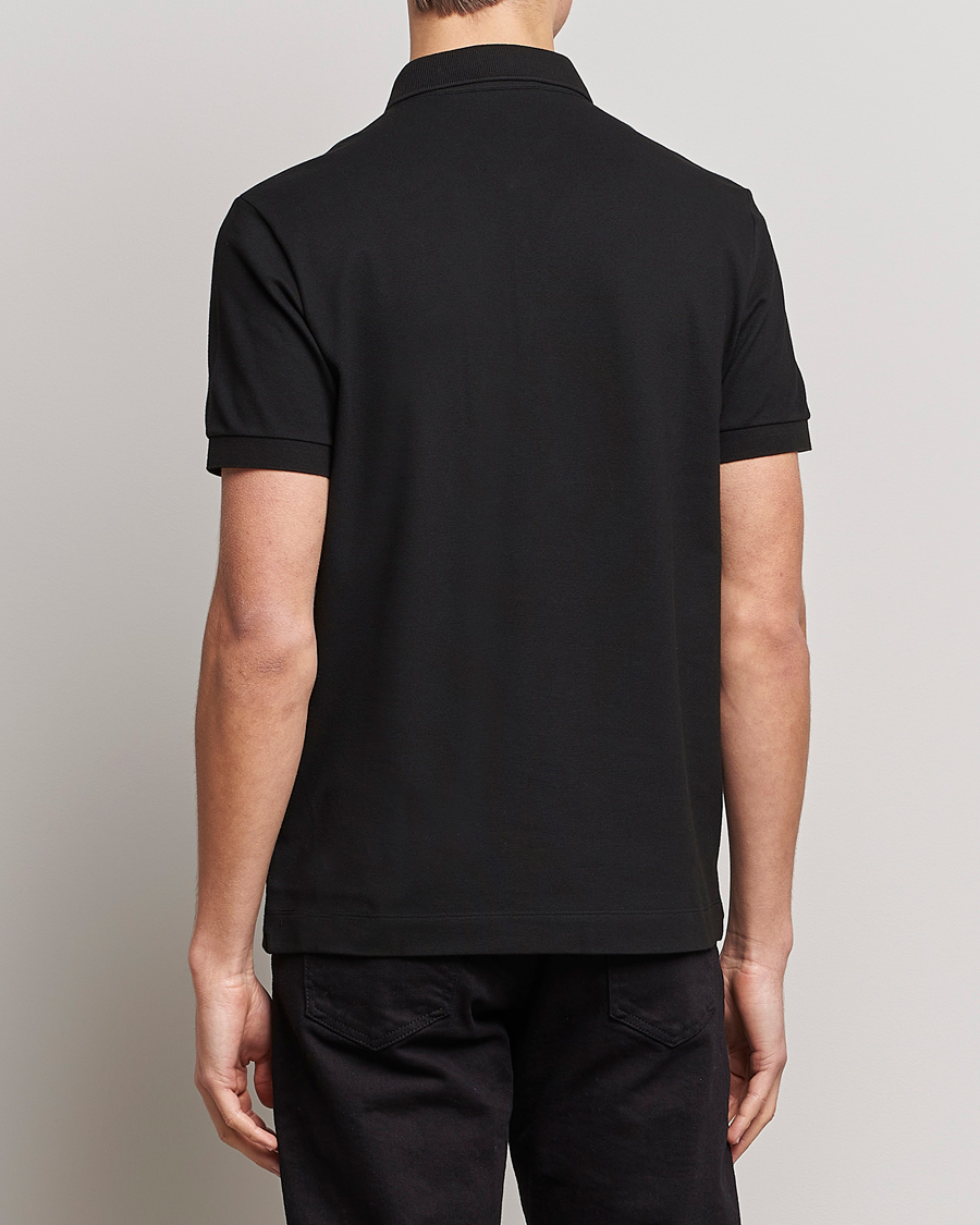 Heren | Lacoste | Lacoste | Regular Fit Tonal Crocodile Poloshirt Black