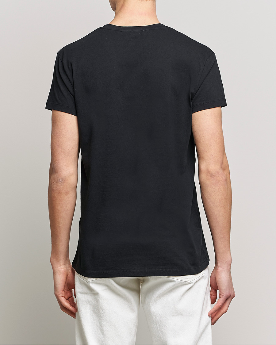 Heren | T-shirts | Samsøe Samsøe | Kronos Crew Neck Tee Black