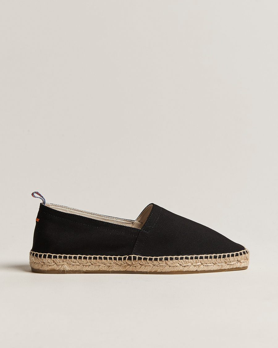 Heren | Espadrilles | Castañer | Pablo Canvas Espadrilles Negro
