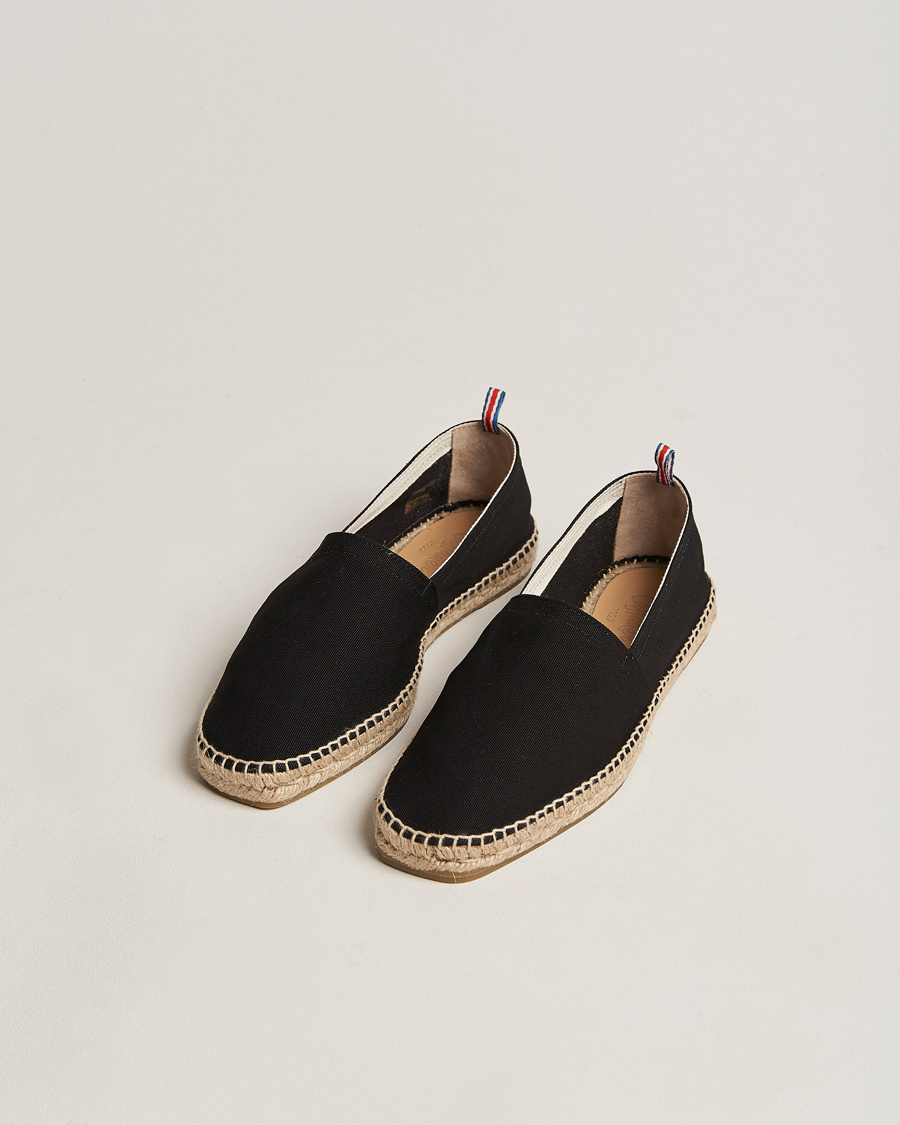 Heren | Basics | Castañer | Pablo Canvas Espadrilles Negro