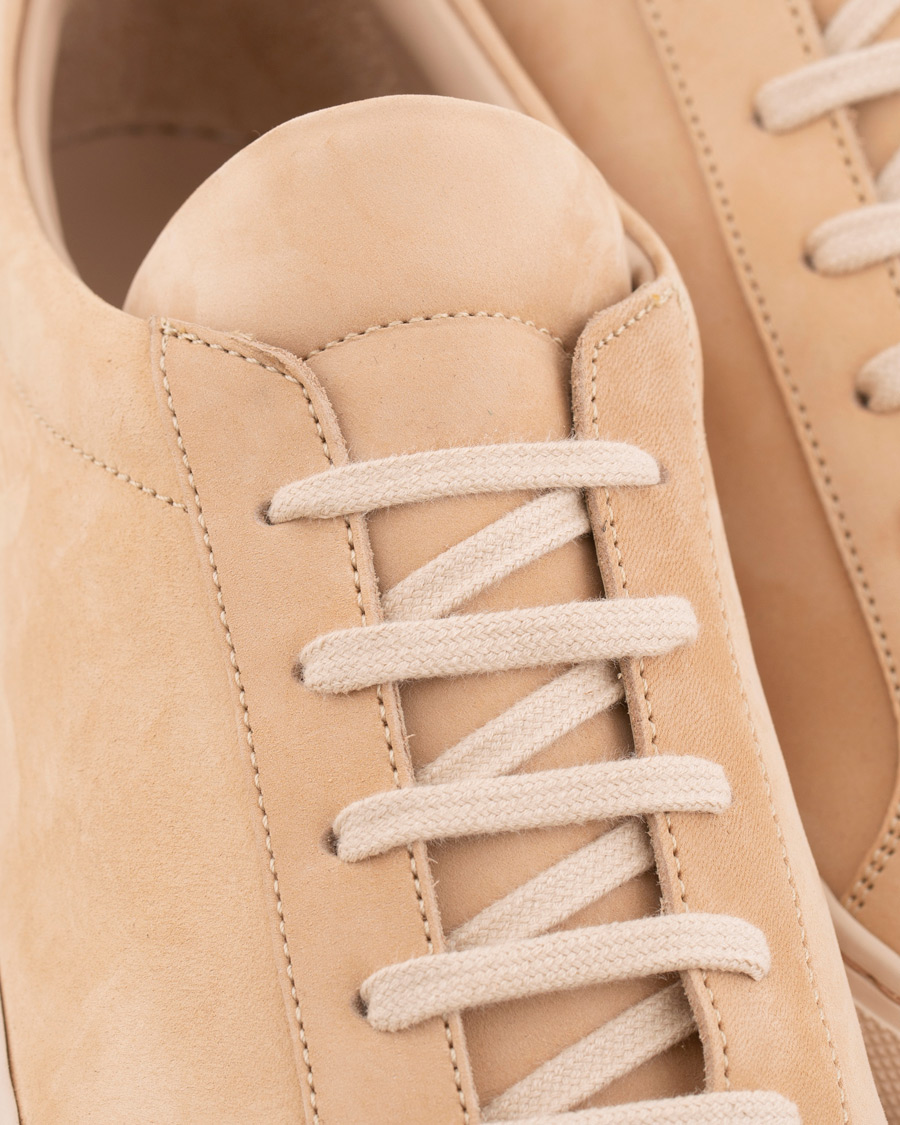 Heren | Common Projects Original Achilles Sneaker Light Pink Nubuck | Common Projects | Original Achilles Sneaker Light Pink Nubuck