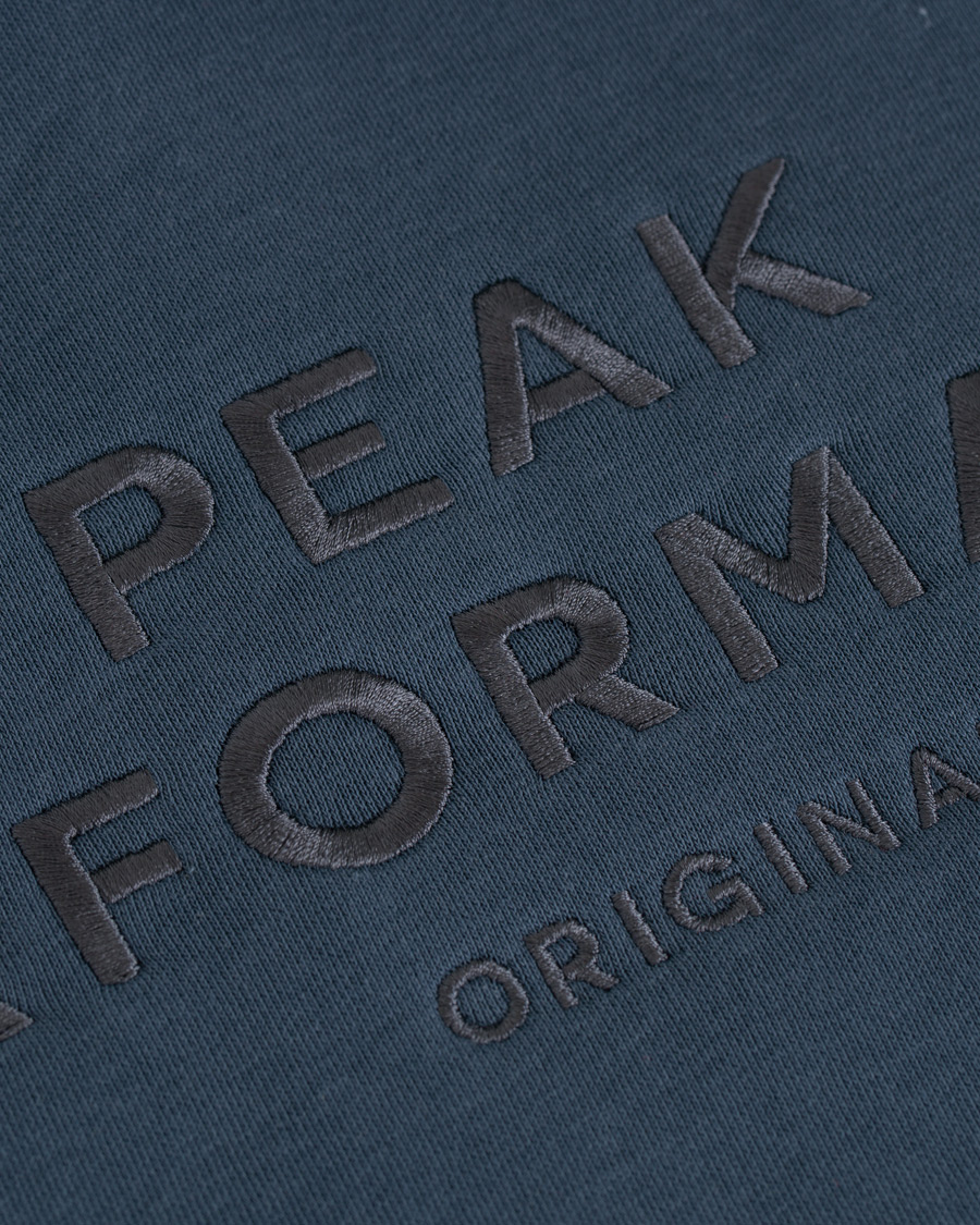 Heren | Truien | Peak Performance | Original Hoodie Blue Steel