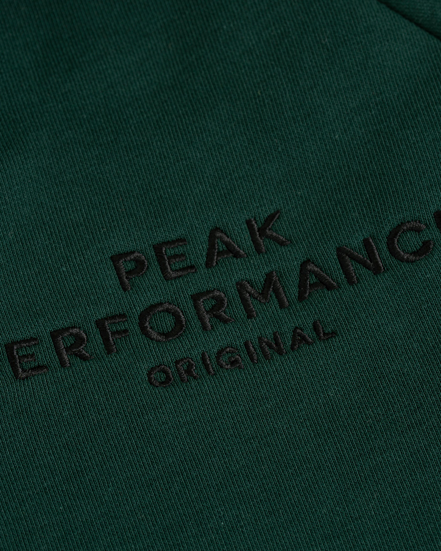 Heren | Truien | Peak Performance | Original Full Zip Hoodie Pine Grove