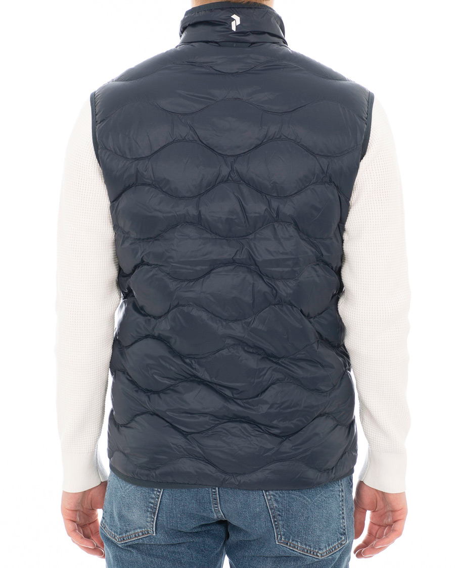 Heren | Jassen | Peak Performance | Helium Vest Blue Shadow