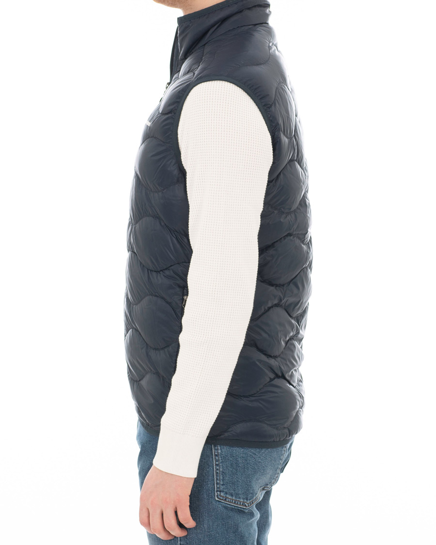 Heren | Jassen | Peak Performance | Helium Vest Blue Shadow
