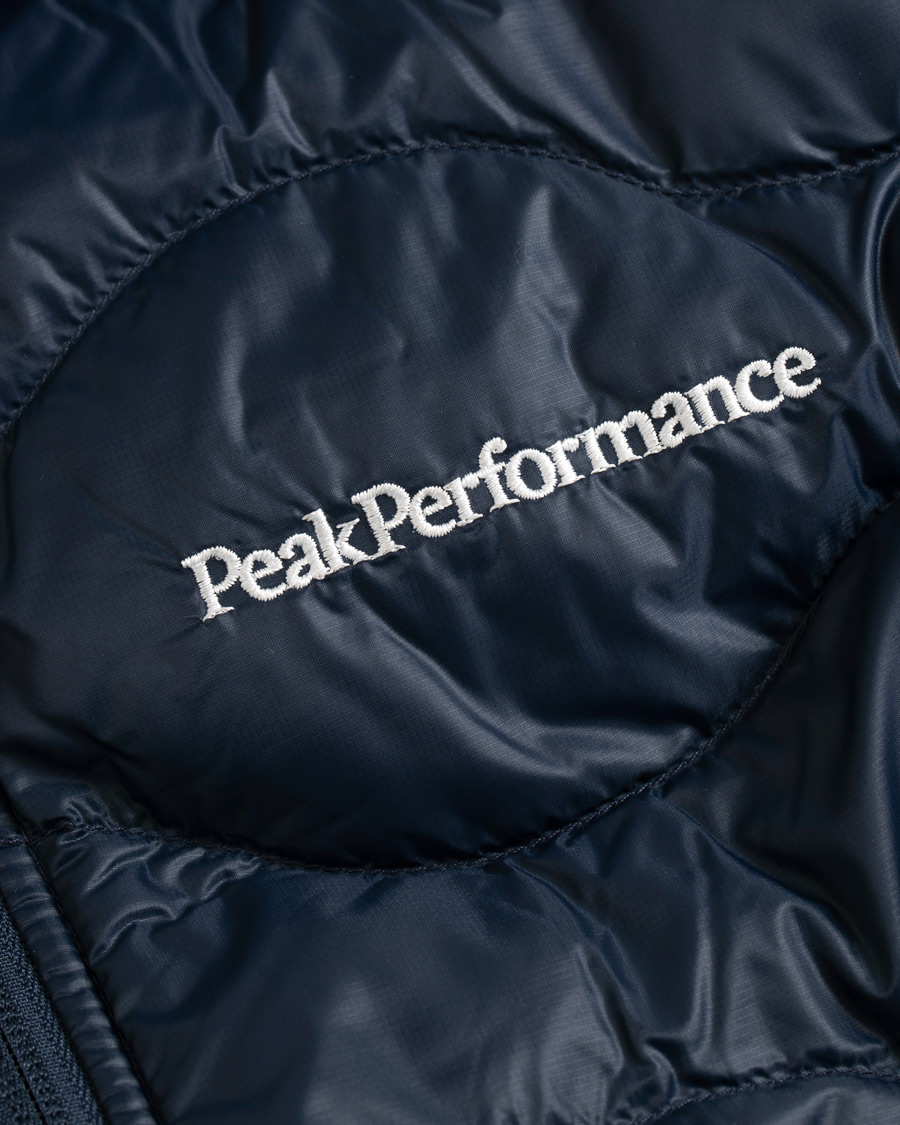 Heren | Jassen | Peak Performance | Helium Vest Blue Shadow