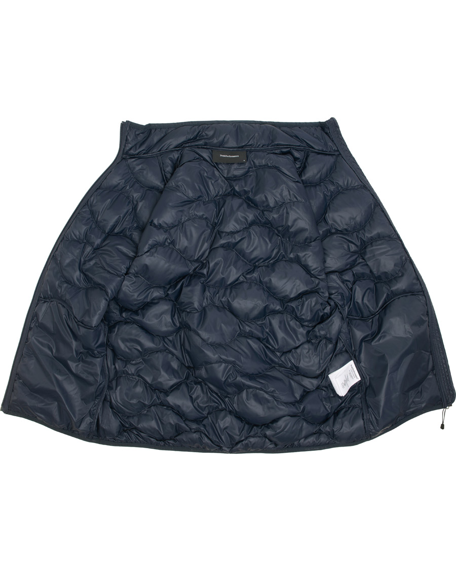 Heren | Jassen | Peak Performance | Helium Vest Blue Shadow