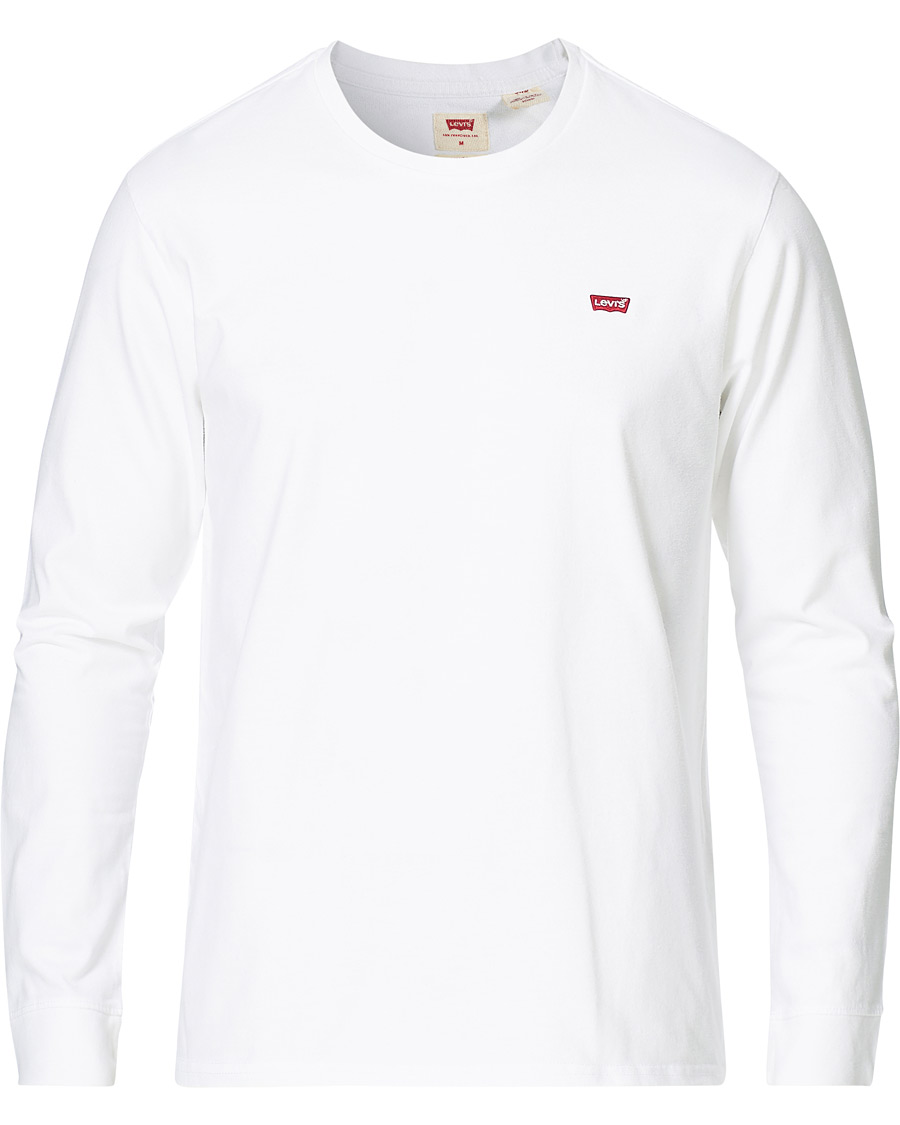 Heren | T-shirts | Levi's | Original Long Sleeve Tee White