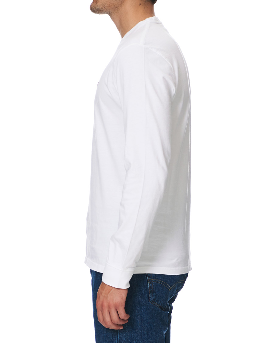 Heren | T-shirts | Levi's | Original Long Sleeve Tee White