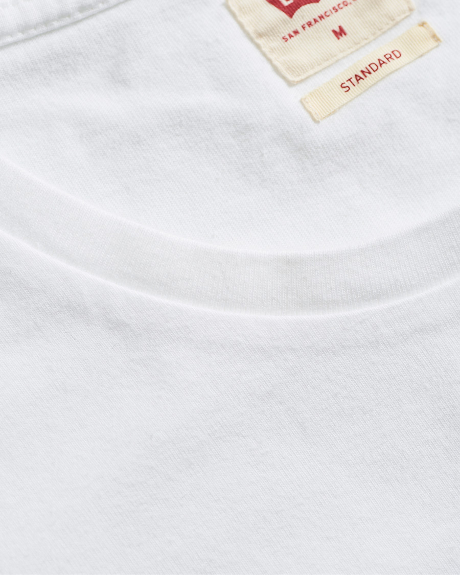 Heren | T-shirts | Levi's | Original Long Sleeve Tee White