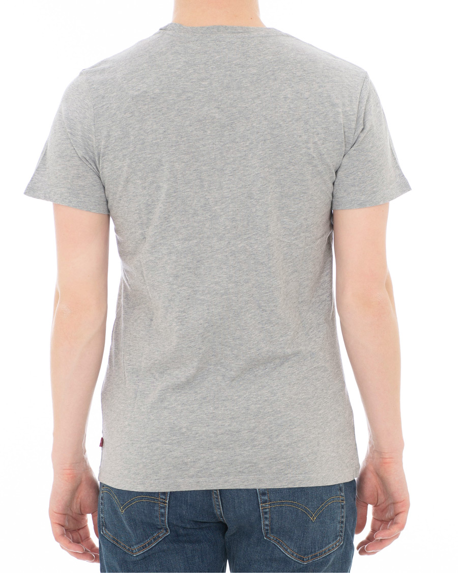 Heren | T-shirts | Levi's | Boxtab Graphic Tee Midtone Heather Grey