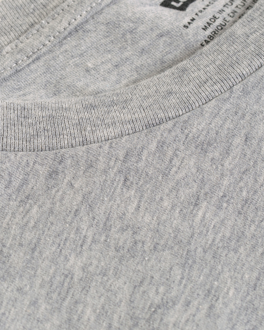 Heren | T-shirts | Levi's | Boxtab Graphic Tee Midtone Heather Grey