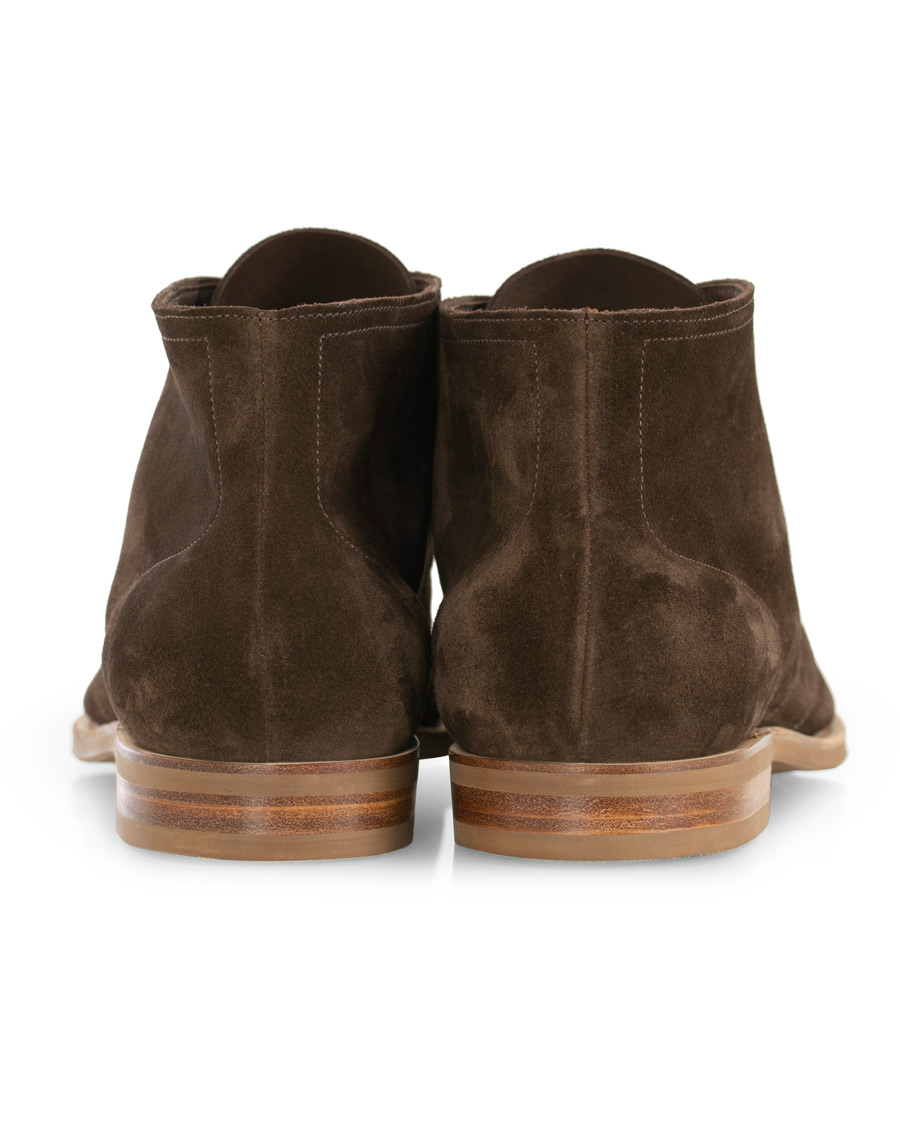 Heren | Edward Green Shanklin Unlined Chukka Boot Mocha Suede | Edward Green | Shanklin Unlined Chukka Boot Mocha Suede