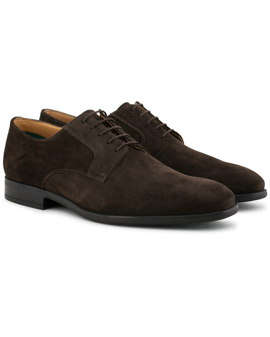 Heren | PS Paul Smith Daniel Rubber Sole Oxford Dark Brown Suede | PS Paul Smith | Daniel Rubber Sole Oxford Dark Brown Suede