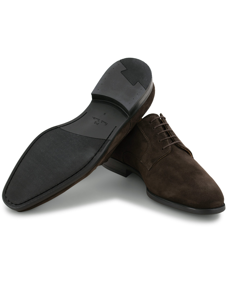 Heren | PS Paul Smith Daniel Rubber Sole Oxford Dark Brown Suede | PS Paul Smith | Daniel Rubber Sole Oxford Dark Brown Suede