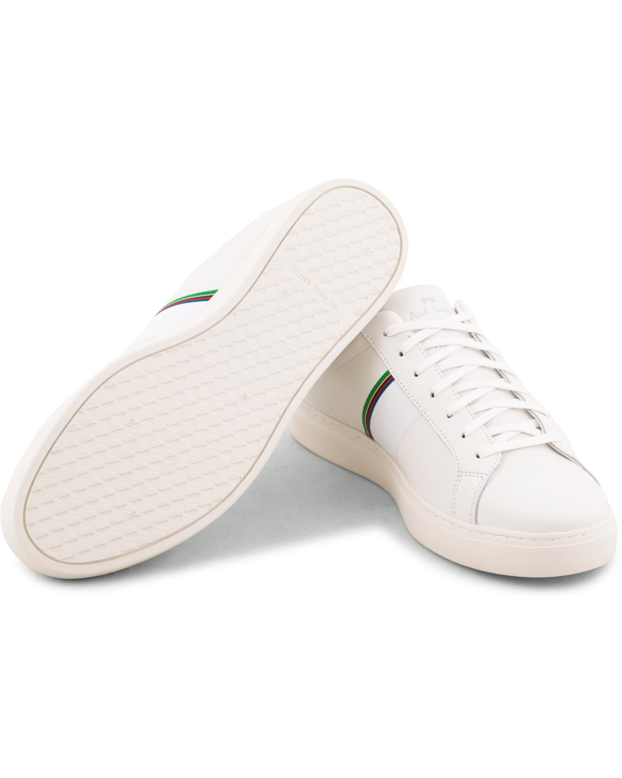 Heren | PS Paul Smith Rex Sneaker White Calf | PS Paul Smith | Rex Sneaker White Calf