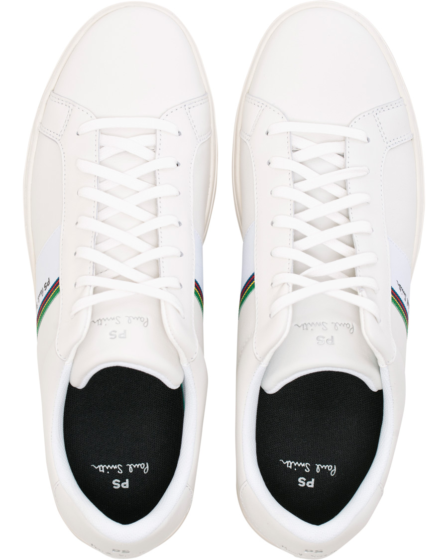 Heren | PS Paul Smith Rex Sneaker White Calf | PS Paul Smith | Rex Sneaker White Calf