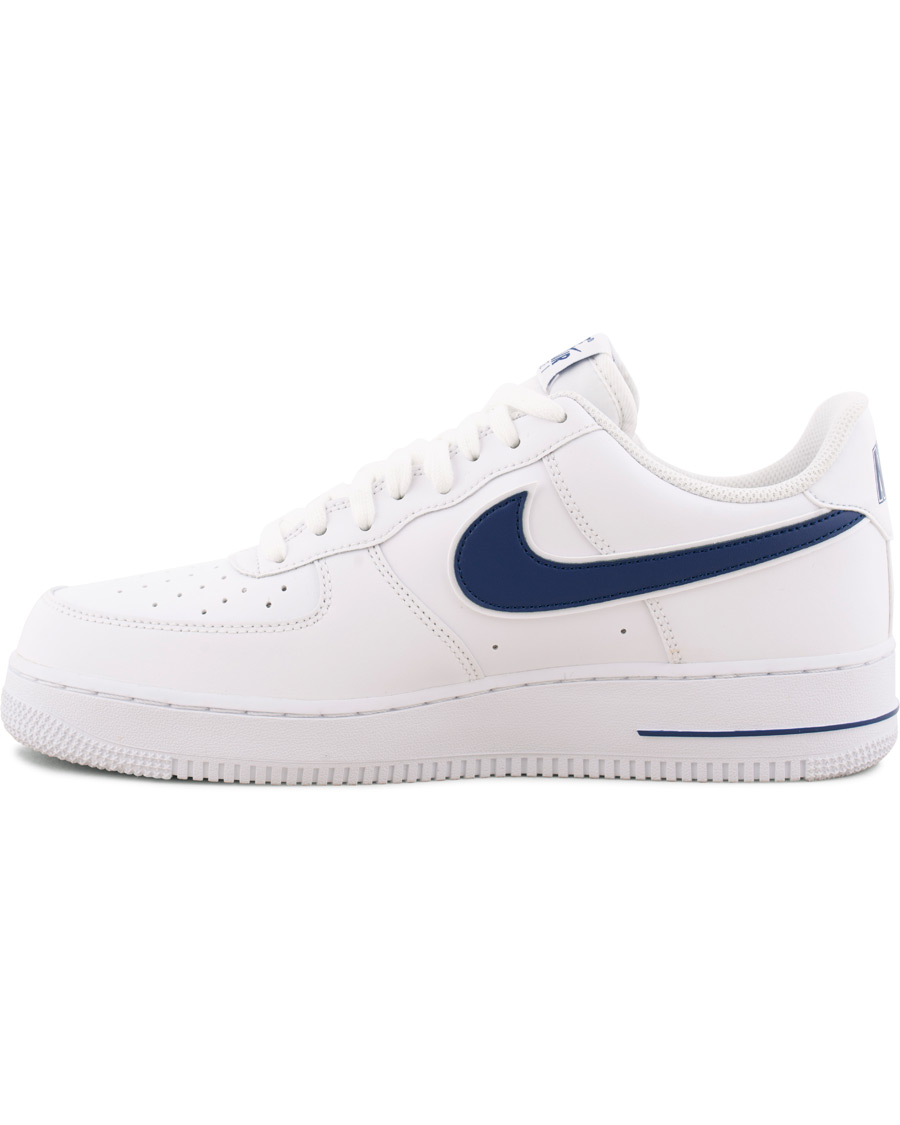 Heren | Nike Air Force Sneaker White/Deep Royal | Nike | Air Force Sneaker White/Deep Royal