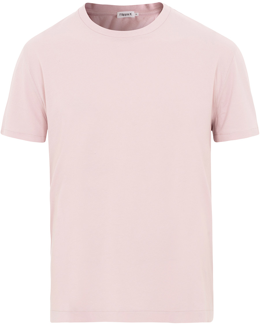 Heren | T-shirts | Filippa K | Single Jersey Regular Tee Frosty Pink