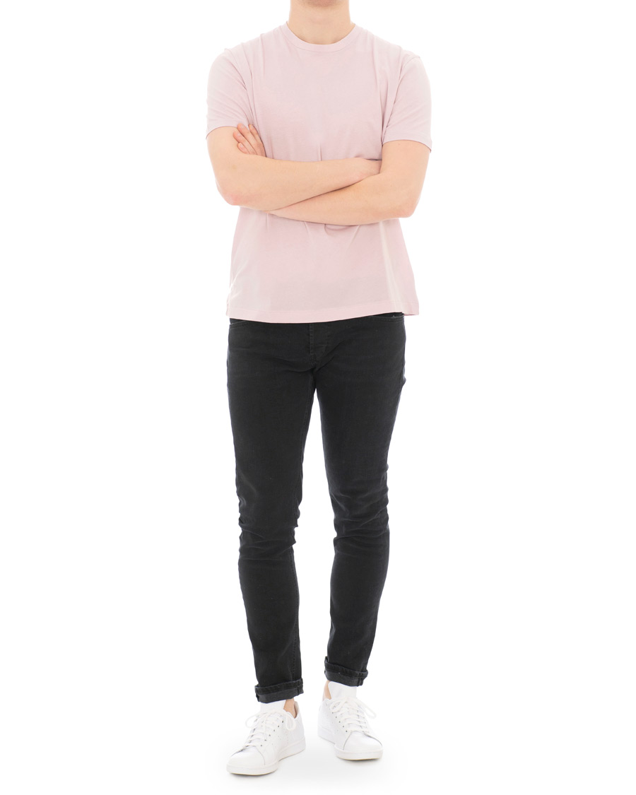 Heren | T-shirts | Filippa K | Single Jersey Regular Tee Frosty Pink