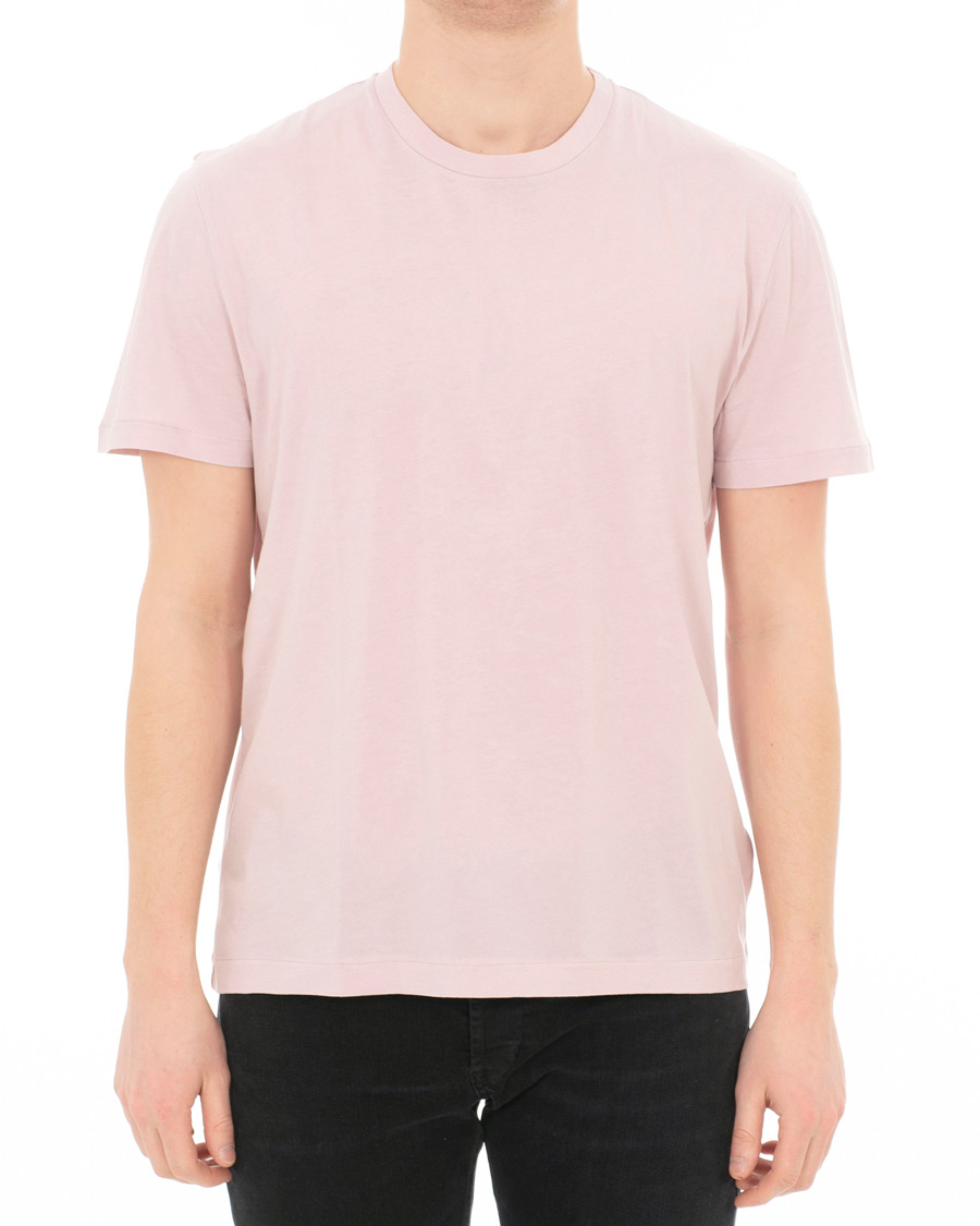 Heren | T-shirts | Filippa K | Single Jersey Regular Tee Frosty Pink