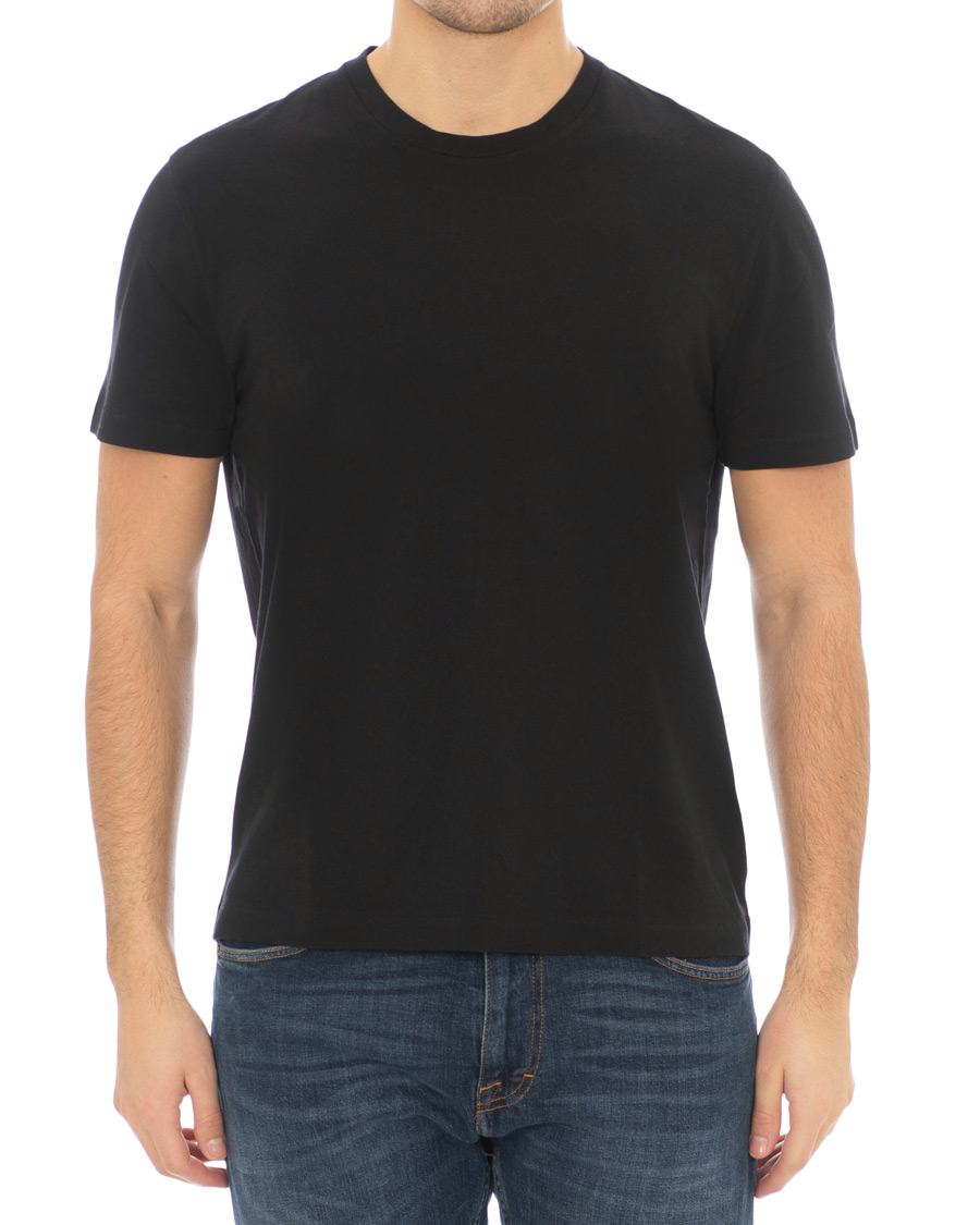 Heren | T-shirts | Filippa K | Single Jersey Regular Tee Black